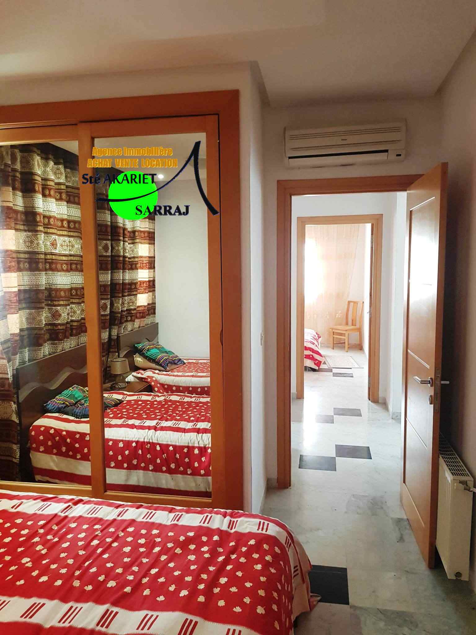 Sousse Jaouhara Sousse Khezama Vente Appart. 3 pices Lux appartement s2 en face htel tej marhaba