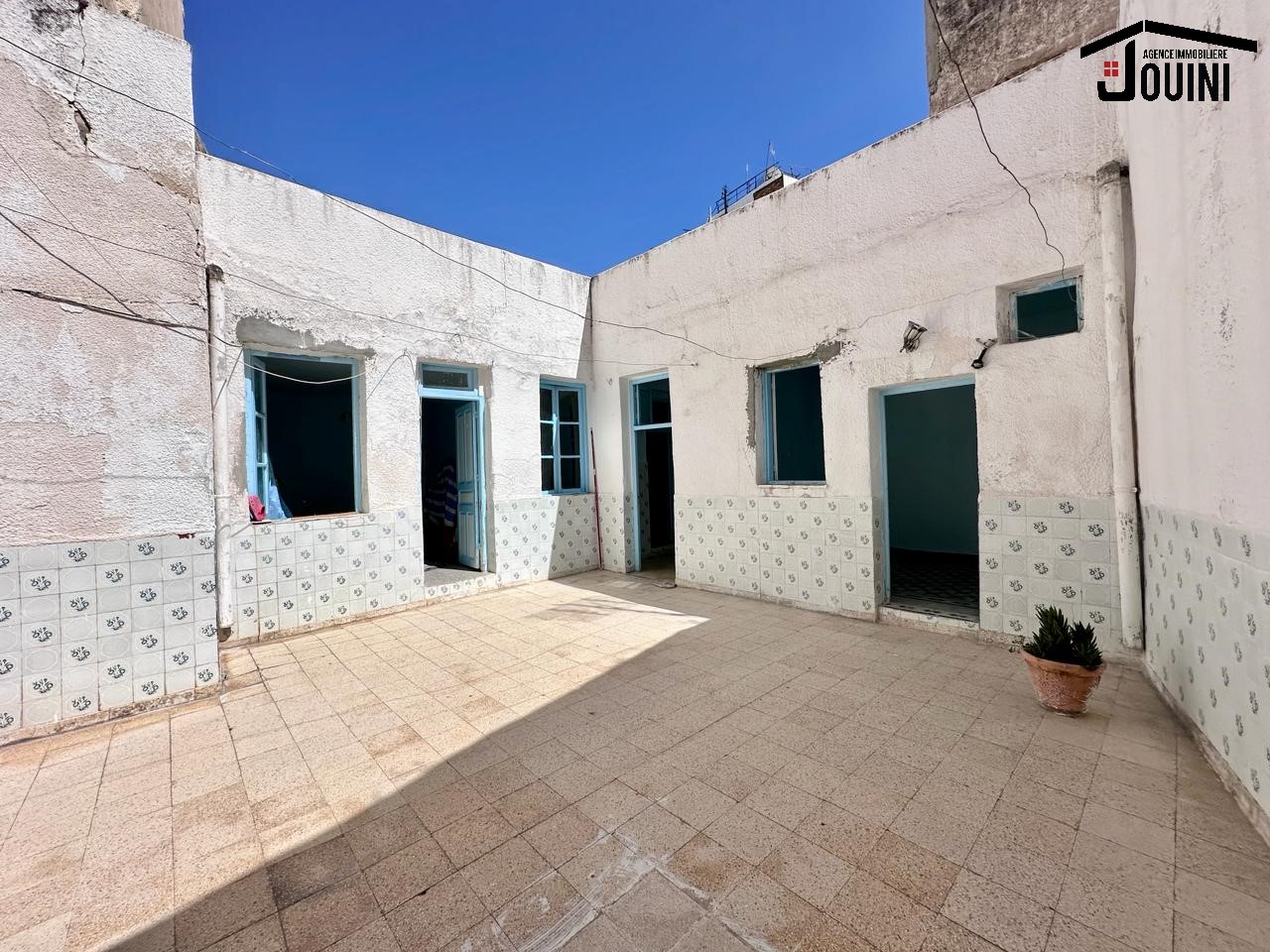 La Medina El Sabaghine Vente Maisons Ancienne maison 180 m2 au centre ville de tunis